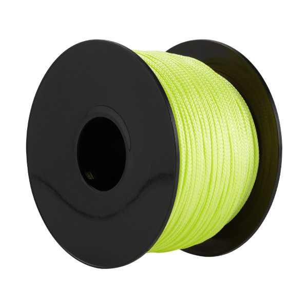 123inkt metselkoord op haspel fluogroen (2 mm x 100m) 303050 - 1