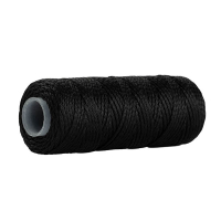 123inkt metselkoord op spoel zwart (1,1 mm x 50m) 303045