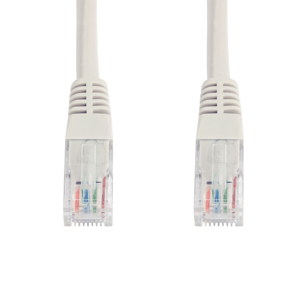 123inkt netwerkkabel Cat5e grijs (5 meter) 302661 - 1