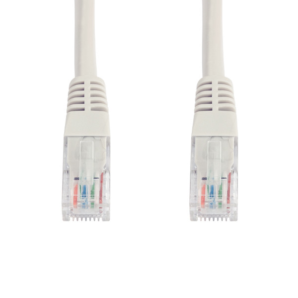 123inkt netwerkkabel Cat6a U/UTP grijs (3 meter) 21990873C 55422C K8109GR.3C 302300 - 1