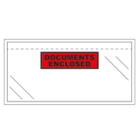 123inkt paklijst envelop documents enclosed 225 x 122 mm - DL zelfklevend (100 stuks)