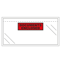 123inkt paklijst envelop documents enclosed 225 x 122 mm - DL zelfklevend (100 stuks) RD-310302-100C 300770