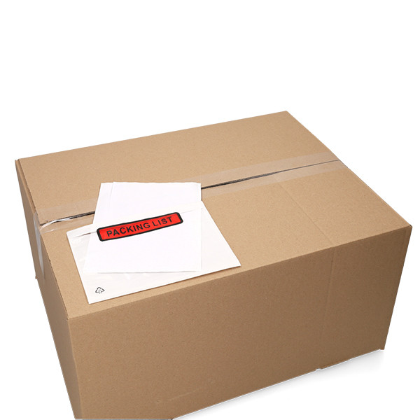 123inkt paklijst envelop packing list 165 x 122 mm - A6 zelfklevend (100 stuks) 300782 - 2
