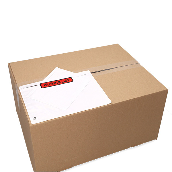 123inkt paklijst envelop packing list 225 x 165 mm - A5 zelfklevend (1000 stuks) 300787 - 2
