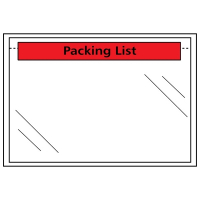 123inkt paklijst envelop packing list 225 x 165 mm - A5 zelfklevend (100 stuks)  300784