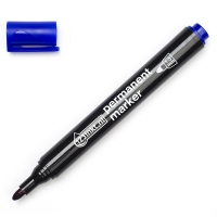 123inkt permanent marker blauw (1-3 mm rond) 300166