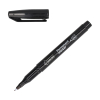 123inkt permanent marker zwart super fine (0,7 mm rond)