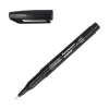 123inkt permanent marker zwart ultra fine (0,3 mm rond) 302958 - 1