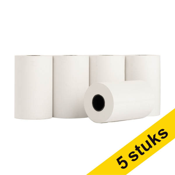 123inkt pinrol 57x35x12 mm thermo wit (5 stuks) 303662 - 1
