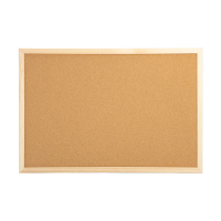 123inkt prikbord met houten frame 60 x 40 cm 2704070C 302244