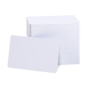 123inkt pvc-kaarten wit 0,76 mm (100 stuks) 141624 - 1