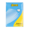 123inkt pvc bindomslag 150 micron transparant A4 (100 stuks)