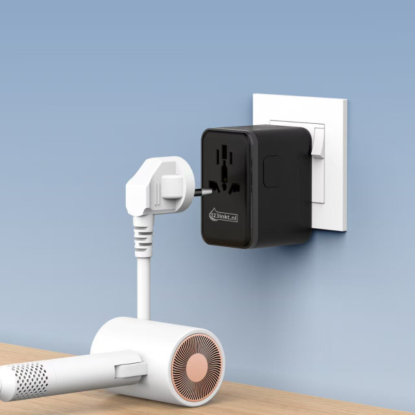 123inkt reisadapter/oplader 35W met 2 USB-A + 3 USB-C  390043 - 8