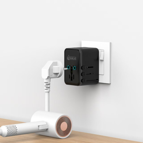 123inkt reisadapter/oplader 67W met 1 USB-A + 3 USB-C  390045 - 8