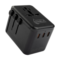 123inkt reisadapter/oplader 67W met 1 USB-A + 3 USB-C  390045