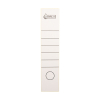 123inkt rugetiketten 61 x 285 mm zelfklevend breed wit (10 stuks)