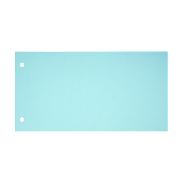 123inkt scheidingsstrook 120 x 225 mm blauw (100 stuks) 707103C 301756 - 1