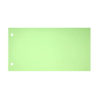 123inkt scheidingsstrook 120 x 225 mm groen (100 stuks) 707101C 301759