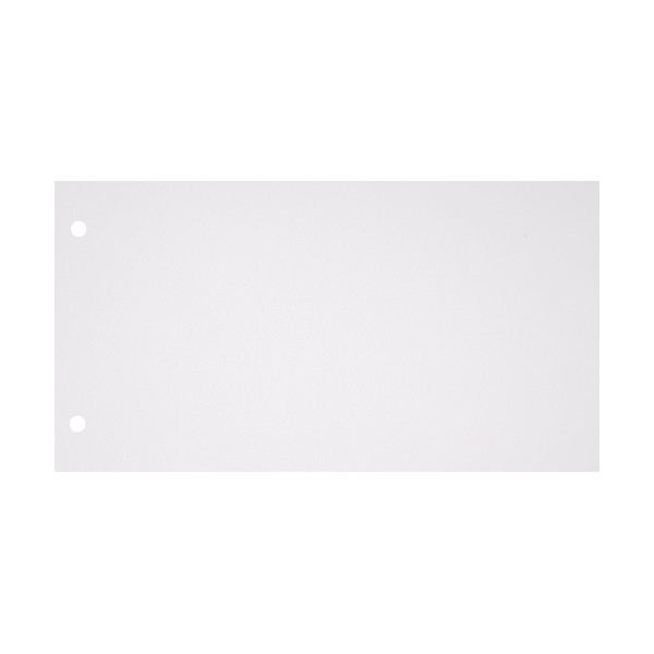 123inkt scheidingsstrook 120 x 225 mm wit (100 stuks) 707109C 301762 - 1