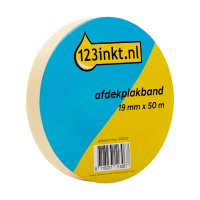 123inkt schilderstape 19 mm x 50 m 05286-00000-03C 05286-00000-04C 302002