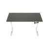 123inkt slinger zit-sta bureau wit onderstel Logan blad 140 x 80 cm  302600 - 1