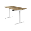 123inkt slinger zit-sta bureau wit onderstel naturel blad 160 x 80 cm  302609 - 3