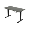 123inkt slinger zit-sta bureau zwart onderstel Logan blad 140 x 80 cm  302596 - 2