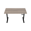 123inkt slinger zit-sta bureau zwart onderstel Robson blad 160 x 80 cm  302603 - 1