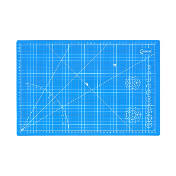 123inkt snijmat 5-laags 450 x 300 mm (A3) 303032 - 1