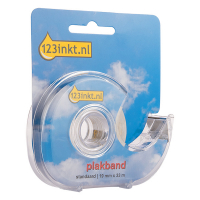 123inkt standaard plakband 19 mm x 33 m + dispenser 3M65792C 57284-00001-01C 300426