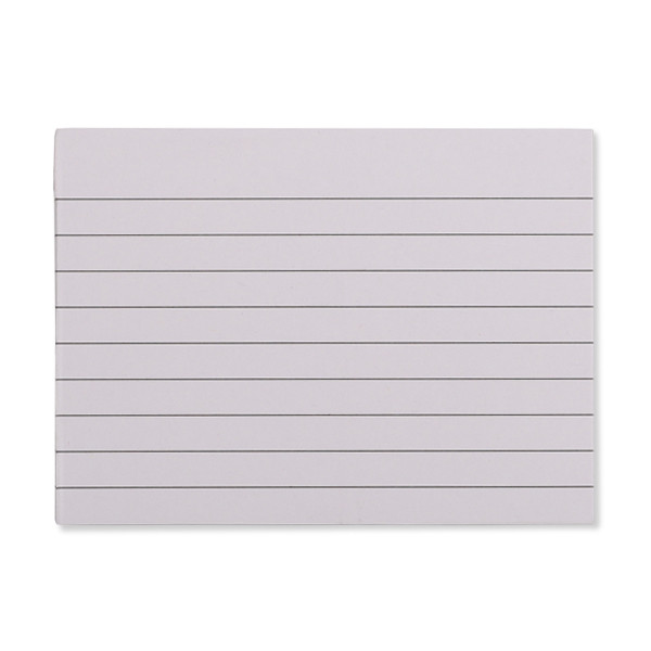123inkt steekkaart gelijnd 105 x 75 mm (100 stuks) 13800BC K-6109C 301416 - 2