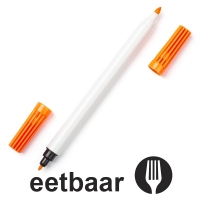 123inkt stift met eetbare inkt oranje  199019