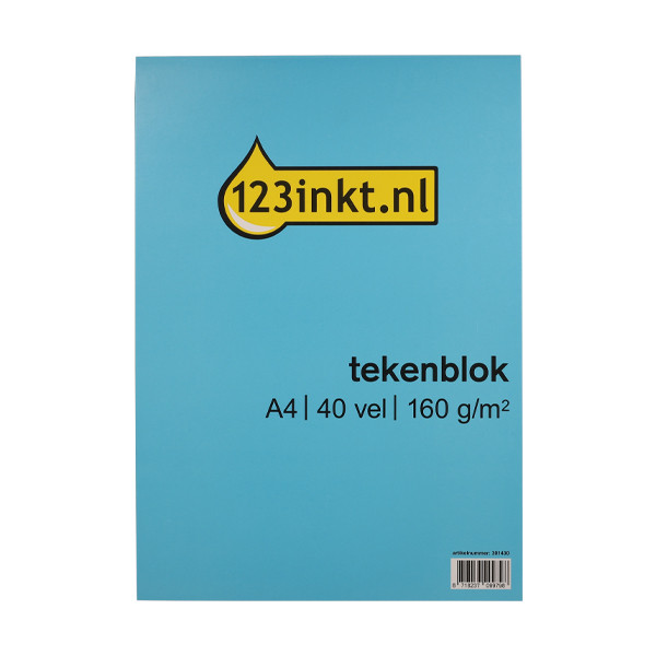 123inkt tekenblok A4 160 g/m² (40 vellen) 400166107C 301430 - 1