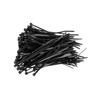 123inkt tiewrap 100 x 2,5 mm zwart (100 stuks) 0990250C 301937