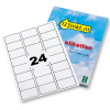 123inkt universele etiketten A4 63,5 x 33,9 mm wit (600 etiketten) FSC® Mix Credit