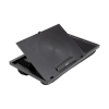 123inkt verstelbare laptopstandaard met schootkussen en muismat zwart 302727 - 2