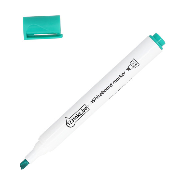 123inkt whiteboard marker groen (1 - 5 mm beitel) 302970 - 1