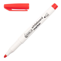 123inkt whiteboard marker rood (1 mm rond)