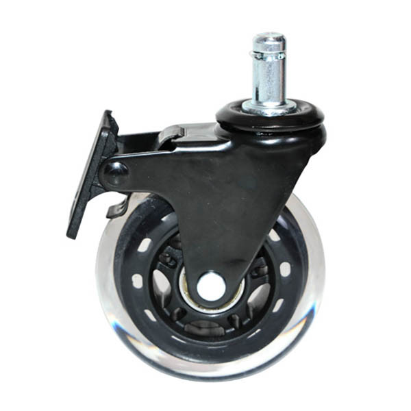 123inkt zachte zwenkwielen set voor 123inkt bureaustoel (5 stuks) 302673 - 2