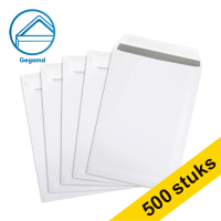 123inkt zak-envelop wit 162 x 229 mm - C5 gegomd (500 stuks) 123-303060 209060 303060C 300932