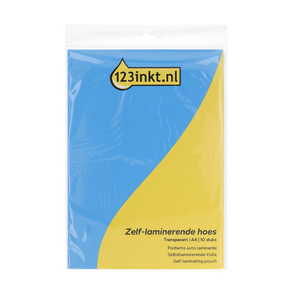 123inkt zelf-laminerende hoes A4 (10 stuks) 302923 - 1