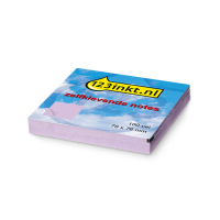 123inkt zelfklevende notes lila 76 x 76 mm  300477