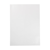 123inkt zichtmap transparant generfd A5 met U-opening 120 micron (25 stuks) 302408