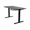 123inktsSlinger zit-sta bureau zwart onderstel Logan blad 160 x 80 cm  302604 - 4