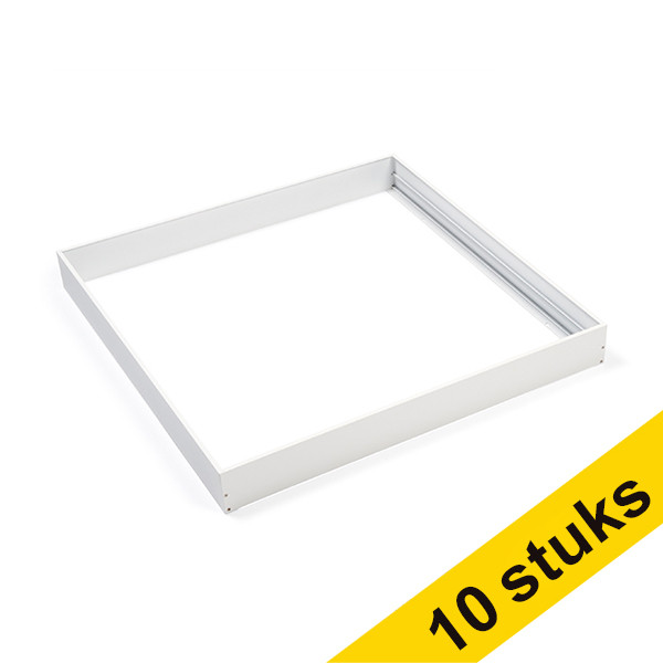 Aanbieding: 10x 123led wit montageframe voor ledpaneel 60x60 cm LDR08688 - 1