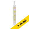 Aanbieding: 4x 123led R7S ledlamp staaflamp 9W (61W) LDR06427 - 1