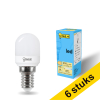 Aanbieding: 6x 123led E14 T25 ledlamp kogel mat 2.2W (25W) LDR01925 - 1