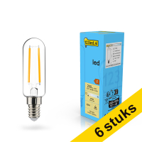 Aanbieding: 6x 123led E14 filament ledlamp buis helder 2.5w (25W)