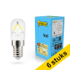Aanbieding: 6x 123led E14 filament ledlamp capsule 1.5w (15w) LDR02121 - 1