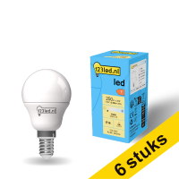 Aanbieding: 6x 123led E14 ledlamp kogel mat 2700K 2.5W (25W)